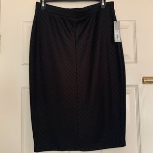 APT 9 Midi Black Pencil Skirt